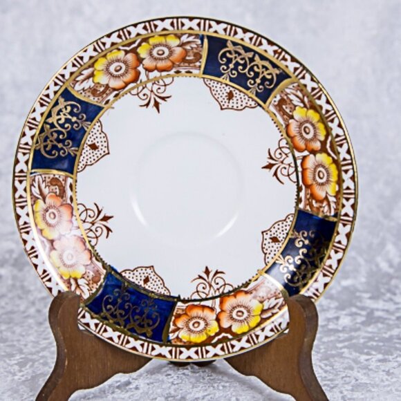 Vintage Imari Style Colclough English Bone China Tea Cup and Saucer 1930… - Picture 12 of 15